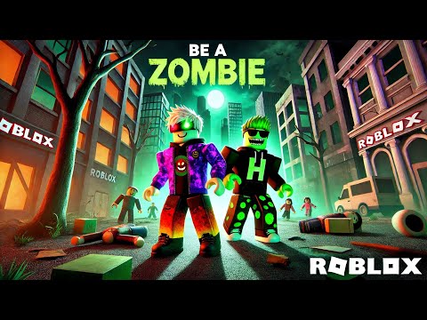 İNSANLARI ISIR VE ZOMBİYE DÖNÜŞTÜR W/ HAN KANAL | Roblox Be A Zombi