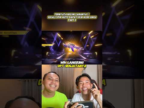 ABANG GARENA SPIN SKIN AC80 UNGU SEKALI SPIN AUTO DAPAT‼️| PART 3 #freefire #saintaw