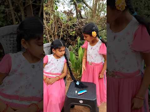 Naa chitti thalli 😲 (Sitara😍Amani) don't miss end twist 😃#shorts #trending #sister #naayak #funny