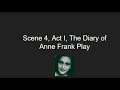 Anne Frank's Nighttime Experiences