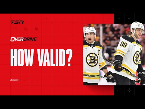 How valid is the radio report issue between Pastrnak and Marchand? OverDrive Hour 1 | 1/10/25