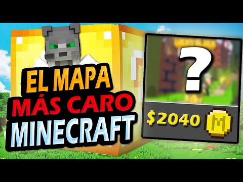 🤑Compré los Mapas MÁS CAROS y salió mal....?💰 Minecraft Bedrock