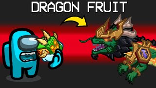Among Us but with the Dragon Fruit from Blox Fruits! 🐉⚡