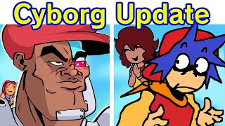 Friday Night Funkin' VS Cyborg Update | FULL WEEK & New Lyrics (FNF Mod) (Teen Titans Go! Cartoon)