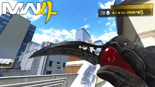 This is the KARAMBIT KNIFE in Modern Warfare 4