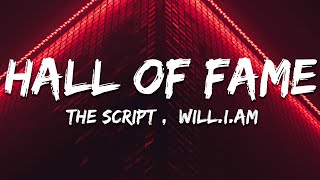 The Script - Hall Of Fame (Sped up - Lyrics) ft. will.i.am