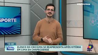 Técnico Eduardo Batista prepara força máxima do Criciúma para sexta