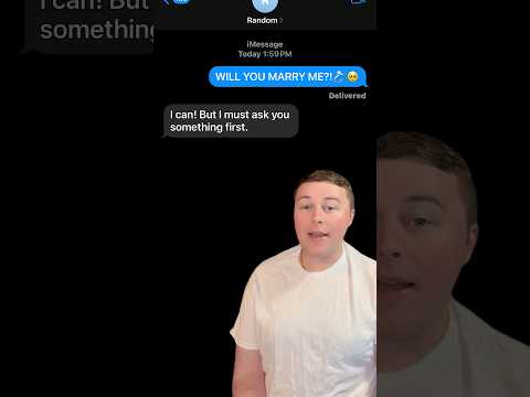 WILL YOU MARRY ME?!๐๐ฅบ *Texting Random Numbers!* #comedy #prank #shorts