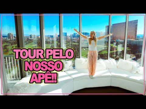 TOUR PELO NOSSO APARTAMENTO (vazio) + CHEGADA EM LAS VEGAS!