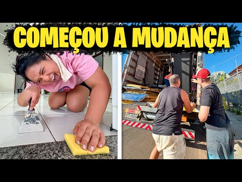 COMEÇAMOS A MUDANÇA PARA NOSSA CASA | Jeru e Cheru