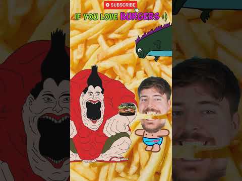 ??Baby Mr.BEAST?? ?Nikocado Avocado ? ?? GODZILLA ? ! ? ???Whopper #GiGi.Studios #mrbeast #memes