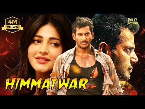 Himmatwar Movie | Hindi Dubbed Movies | Vishal | Shruti Hassan | Hindi Action Movies| Poojai