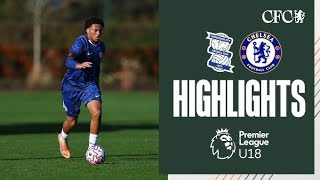 Bilal Alser | Birmingham City U18 0-4 Chelsea U18 | HIGHLIGHTS | U18 2025/26