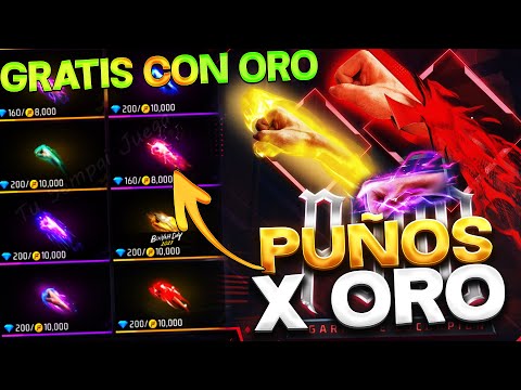 LLEGAN LOS PUÑOS POR ORO ¿GRATIS? EN EVENTO DE FREE FIRE