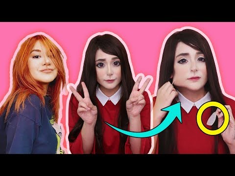 ¡Probé las TRANSFORMACIONES ASIÁTICAS VIRALES Ft. Miku! | #MaratónAsiático