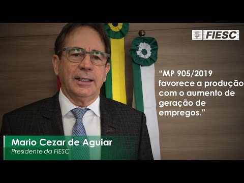 FIESC – Presidente da FIESC explica como Programa Verde e Amarelo contribui para contratações