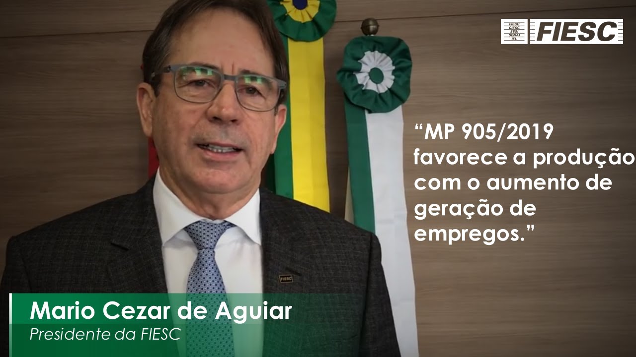 FIESC – Presidente da FIESC explica como Programa Verde e Amarelo contribui para contratações