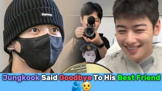 Jungkook came back to say goodbye to Cha Eun Woo || Jungkook || Cha Eun Woo || #Jungkook #ChaEunWoo