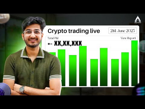 Crypto Trading Live P&L X,XX,XXX | By Ayush Thakur |