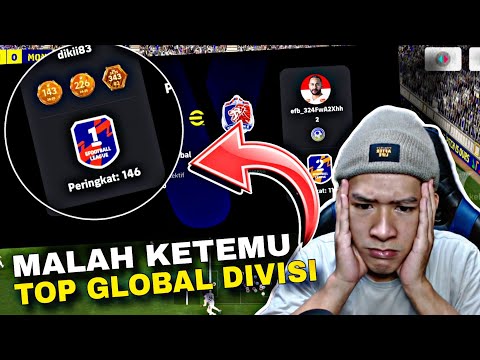 KETEMU TOP GLOBAL DIVISI PERINGKAT 146 PvP! Gameplay eFootball 2025 Mobile
