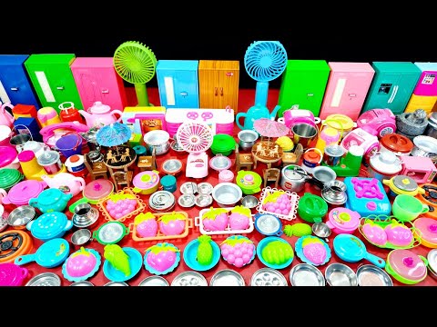 6 Minutes Satisfying with Unboxing Barbie Toys Hello Kitty Kitchen Set | ASMR Playset Collection