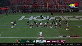 Virginia Tech vs Miami