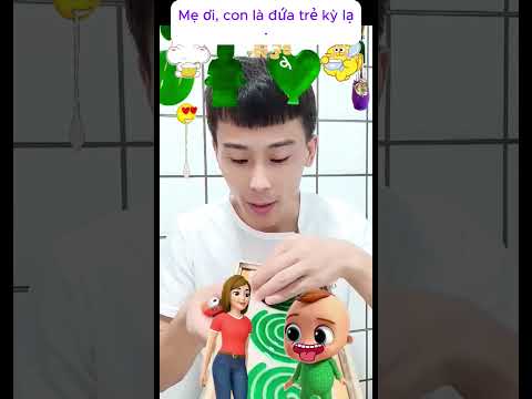 Anh trai ăn son của mẹ #HoatHinhChoBe #CuoiVuiCungBe #TruyenCuoi #Shorts