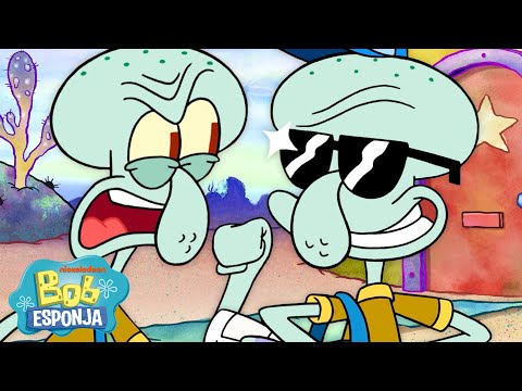 El show de Patricio Estrella | Cada Vez que Calamardo Fue Adolescente 🦑  | Bob Esponja en Español