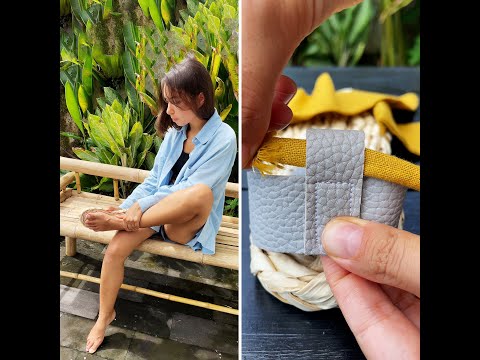 Stylish Sandals Crafted from Corn Leaves! Incredible Upcycling!