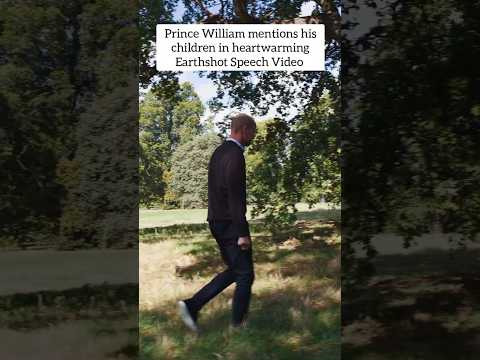 #PrinceWilliam highlights importance of Earthshot - nods to his three children #shorts
