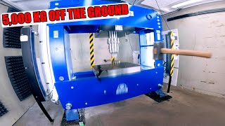 Why Can a 300-Ton Hydraulic Press Jump? (Explained)