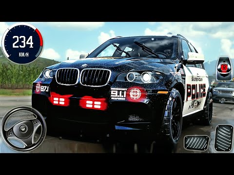 Police Car BMW Racing Simulator - Hot Wheels Sport Car Driving Forza Horizon 5 - PC GamePlay #6