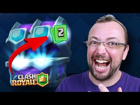 GANHEI A NOVA LENDÁRIA ATÉ NO BAÚ DUPLO DO CLASH ROYALE