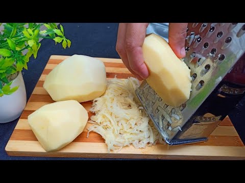 Pommes de terre râpés ‼️ J'ai regretté de ne pas avoir essayé la recette auparavant,le résultat 🔝 😋