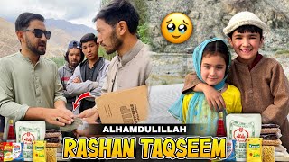 Alhamdulillah 50 Families Main Rashan Taqseem Karidiye | Flood in Gilgit Baltistan 