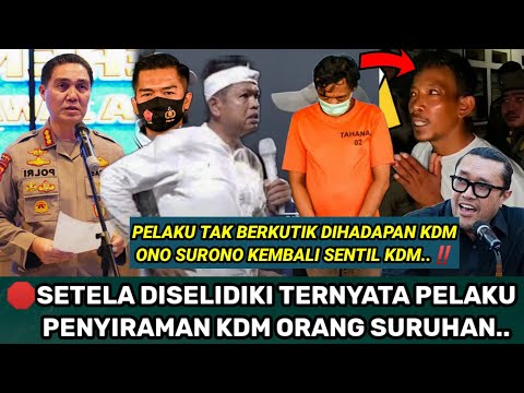 PELAKU PENYIRAMAN DEDI MULYADI TERNYATA SAUDARA SAMA ADHEL? "KORBAN GUSURAN NGOTOT DIHADAPAN KDM"