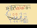 Comparing Polynomial Long Division and Synthetic Division