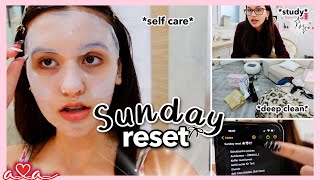 Nicht bereit für Montag 😭🎀 SUNDAY RESET ⭐🎀🧺🧼 aufräumen + orga, self care & prep für die Woche! ౨ৎ