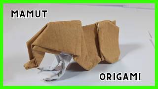 ⩥ Cómo hacer un MAMUT de ORIGAMI