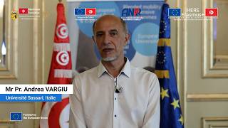 Mr. Pr Andrea VARGIU | TAM – La 3ème mission de l’université | Erasmus+ Tunisie 🇹🇳🇪🇺