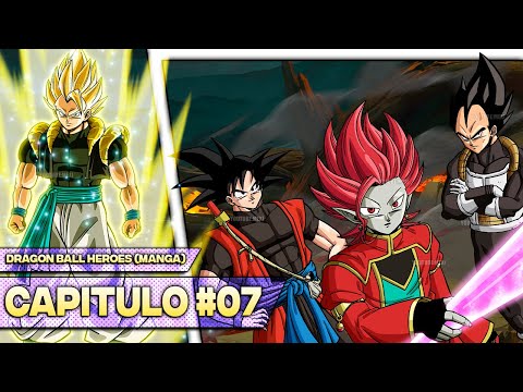 ¡Super Gogeta Xeno ENTRA en ACCION! | Dragon Ball Heroes (Manga Oficial) - Capitulo 7