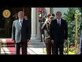 الرئيس السيسي يستقبل نظيره البرازيلي في قصر الاتحادية
