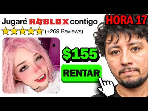 Rente una E-Girl para jugar Roblox... y se enamoró de mí 💀💘
