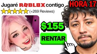 Rente una E-Girl para jugar Roblox... y se enamoró de mí 💀💘