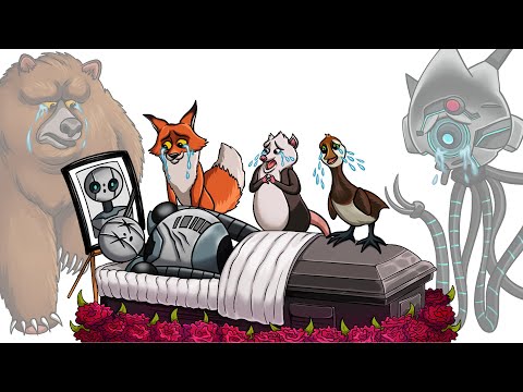 R.I.P. ROZ! SAD STORY😭 | Roz Dies | FNF Goodbye World | The Wild Robot Animations