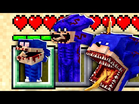 TESTEI TODOS Os SHIN SONIC INFECTADOS NO MINECRAFT!