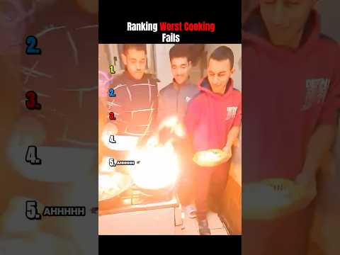 Ranking Worst Cooking Fails 🔥