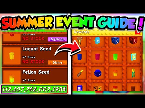 GUIDE to SUMMER UPDATE in Grow a Garden!! (Roblox)