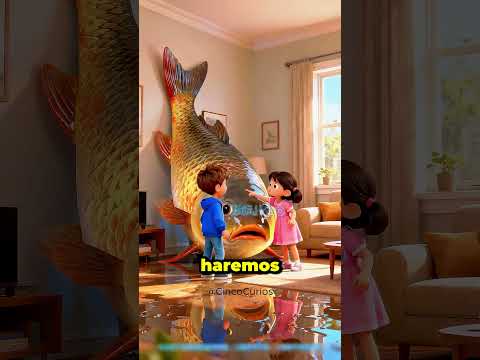 Hay un pez gigante en nuestra casa 😱