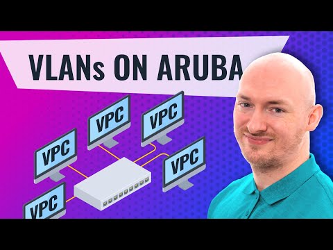 How to configure VLANs on Aruba | HPE Aruba Networking Certified Associate (HPE6-A86)